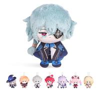 UTIEHD Portachiavi di personaggio di gioco anime, Grazioso portachiavi collezionabile da 10cm, Perfetto per zaini e chiavi HSR (Anaxa)