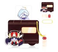 UTIEHD Portachiavi in acrilico Honkai Star Rail, design del personaggio a pop-up, ideale per fan e collezionisti (Robin)