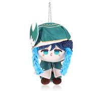 UTIEHD Portachiavi in peluche di Genshin Impact, carine bambole da collezione da 10 cm - Dimensioni compatte per borse e chiavi per i fan (Venti)