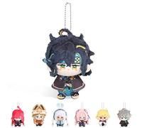UTIEHD Portachiavi in peluche di Genshin Impact, carine bambole da collezione da 10 cm - Dimensioni compatte per borse e chiavi per i fan (Kinich)