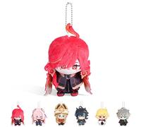 UTIEHD Portachiavi in peluche di Genshin Impact, carine bambole da collezione da 10 cm - Dimensioni compatte per borse e chiavi per i fan (Mavuika)