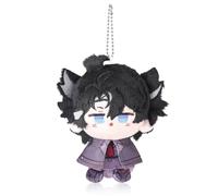 UTIEHD Portachiavi in peluche di Genshin Impact, carine bambole da collezione da 10 cm - Dimensioni compatte per borse e chiavi per i fan (Wriothesley)