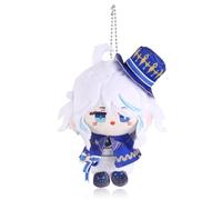 UTIEHD Portachiavi in peluche di Genshin Impact, carine bambole da collezione da 10 cm - Dimensioni compatte per borse e chiavi per i fan (Furina)