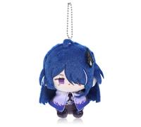 UTIEHD Portachiavi in peluche di Honkai Star Rail, carine bambole collezionabili di 10 cm - Dimensioni compatte per borse e chiavi per i fan (Acheron)