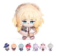 UTIEHD Portachiavi in peluche di Honkai Star Rail, carine bambole collezionabili di 10 cm - Dimensioni compatte per borse e chiavi per i fan (Aglaea)