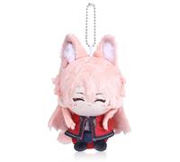UTIEHD Portachiavi in peluche di Honkai Star Rail, carine bambole collezionabili di 10 cm - Dimensioni compatte per borse e chiavi per i fan (Jiaoqiu)