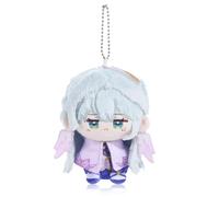 UTIEHD Portachiavi in peluche di Honkai Star Rail, carine bambole collezionabili di 10 cm - Dimensioni compatte per borse e chiavi per i fan (Robin)