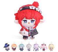 UTIEHD Portachiavi in peluche di Honkai Star Rail, carine bambole collezionabili di 10 cm - Dimensioni compatte per borse e chiavi per i fan (Tribbie)