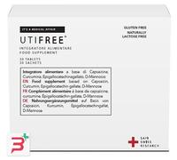 Safi Medical Care Utifree Integratore Antiossidante, 30 compresse + 30 stick