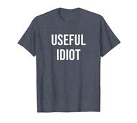 Utile Idiota Maglietta, Uomo, Pervinca, L