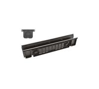 UTILFER Canaletta di Scolo ABS Nera con Griglia C250 P130 x H150 x L1000 mm Alta Resistenza