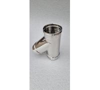 UTILFER Canne Fumarie Braga Raccordo A 135° Acciaio Inox 304, 5Mm 150
