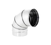 UTILFER Curva Acciaio Inox Regolabile Da 0° A 90° Gradi Aisi 316 0, 5 Mm - 140