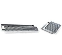 UTILFER Griglia Zincata Con Telaio 100 x 20 cm