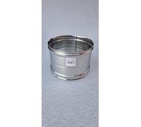 UTILFER Manicotto Doppio Femmina Inox AISI 304 Canna Fumaria 80 MM