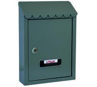 Cassetta postale per posta Capri con tettuccio cm 21x6x30 h colore grigia