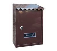 Utilia cassetta postale capri col. marrone posta riviste casa