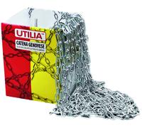 Utilia CATENA GENOVESE ZINCATA IN SCATOLA n° 16 (mt. 75)