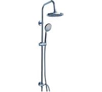 Utilia COLONNA DOCCIA CON DOCCETTA IN ABS E SOFFIONE FISSO Ø cm. 20