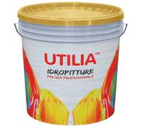 Utilia Idropittura Lavabile Antimuffa Colore Bianco Lt.14 Utilia Pitture a tempe