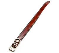 Utilia Pet COLLARE IN CUOIO FODERA IMBOTTITA cm. 51x2,5