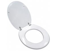 Utilia SEDILE WC IN LEGNO col. Bianco cm. 44x37