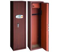 Utilia TOP Security ARMADIO PORTAFUCILI ELETTRONICO EFFETTO LEGNO 8 Posti mm. 4