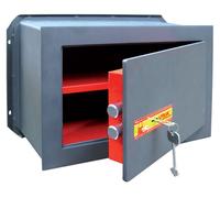 CASSAFORTE TESORETTO A MURO UTILIA TOP 310X195X210H MM IN ACCIAIO CON CHIAVE