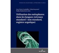 Utilisation Des Métaphores Dans Les Langues (Niveaux Standard (Copertina rigida)