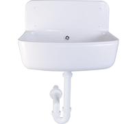 Utilità Lavelli Lavandino Cucina con Accessori Plastica Bianco Cantina Giardino