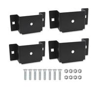 Utilità Rimorchio Hardware Set Rinforzato Metallo Staffe per Standard Paletti