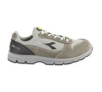 Utility Diadora 701.175305 Run Text Low S1P SRC ESD Scarpa Antinfortunistica Bassa, Grigio Chiaro/Alluminio, Taglie 49