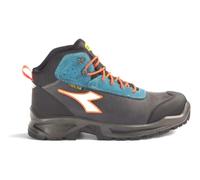Diadora Utility Sport Mid S7S, stivali di sicurezza Dia-tex unis 41 EU male Grigio Scuro/Petrolio/Arancione