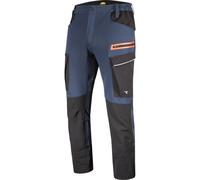 Diadora Utility - PANTALONE - PANT HYBRID CARGO L/BLACK/BLUE DENIM