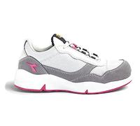 Diadora Utility Athena Textile Low S1PL, scarpe di sicurezza da 37 EU female Grigio Scuro/Fucsia