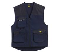 Gilet Multitasche Diadora Mover Blu Classico - 702.160302