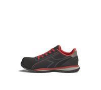 Diadora Utility Glove Monster Low S1PS FO HRO, Scarpe Antinfortunistiche Unisex-Adulto, Black/Red, 45 EU
