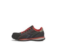 Utility Diadora Glove Monster Low S3S FO HRO, Scarpe Antinfortunistiche Unisex-Adulto, Black Red, 38 EU