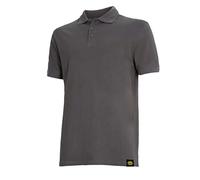 Diadora Polo Utility Atlar II manica corta per uomo Grigio Taglia L