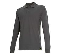 Utility Diadora - Polo Polo ML Atlantis II per Uomo DE L, Grigio., L