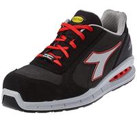 Diadora Scarpe da Ginnastica Uomo Utility Run Net Airbox Low S3 SRC C9034 Asfalto Argento Rosso 36