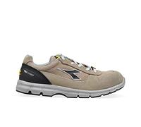 Utility Diadora Run Text Low S1P Src Esd, Scarpa Antinfortunistica Unisex - Adulto, Beige Juta/ Beige Juta, 44 EU