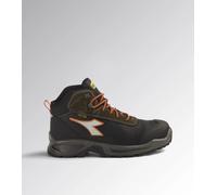 Diadora Sport Diatex Mid S3 Wr Ci Src, Mocassino Uomo, Nero Verde Rabbia, 45 EU