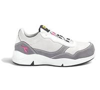 Utility Diadora, Scarpe Antinfortunistiche Unisex, Athena Low S3L FO SR ESD, Colore Gray Violet/Raspberry, Taglia 42