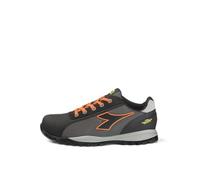 Utility Diadora Glove Net Low PRO S1P HRO Sra ESD, Scarpe da Ginnastica Unisex-Adulto, Multicolore (Asphalt/Orange Fluo), 47 EU