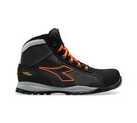 Utility Diadora Glove Net Mid PRO S3 HRO Sra ESD, Mocassino Unisex-Adulto, Multicolore (Asphalt/Orange Fluo), 40 EU