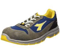 Utility Diadora Run Text Low S1P Src Esd, Scarpa Antinfortunistica Unisex - Adulto, Grigio Castello/Blu Insegna, 45 EU