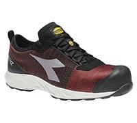 UTILITY DIADORA Scarpe da Lavoro Basse Shark Stable Impact Low S1p SRC ESD, Ginnastica Unisex-Adulto, Colore: Rosso, 46 EU