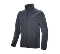 UTILITY DIADORA Softshell Level Litework Giacca, 75070 Grigio Acciaio, M Unisex-Adulto