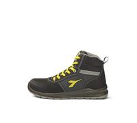 Utility Diadora Speedy Mid S3S FO SR SC ESD MF, Scarpe Antinfortunistiche Unisex-Adulto, Nero, 40 EU